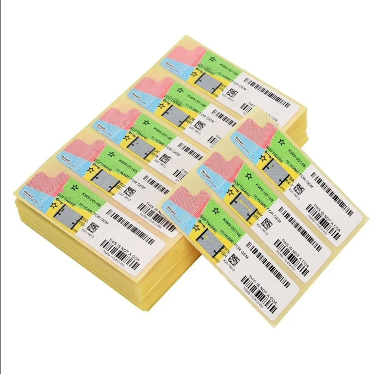 Windows10/11 Pro Oem Yellow Sticker